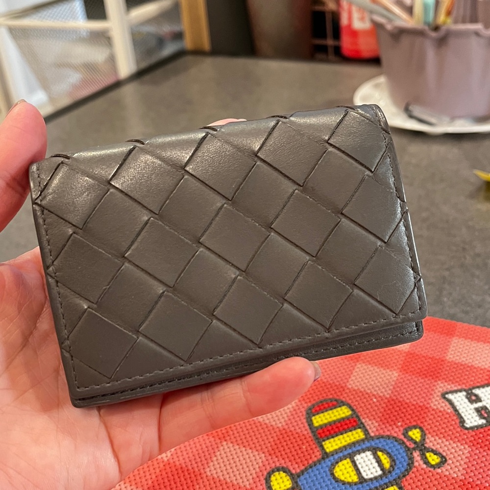 Bottega Veneta Intrecciato Business Card Case